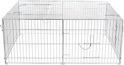 Product image of:TRIXIE NATURA KNAAGDIERREN MET DAK GEGALVANISEERD METAAL