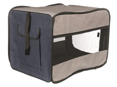 Product image of:TRIXIE REISMAND TWISTER OPVOUWBAAR DONKERBLAUW / LICHTBLAUW