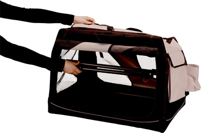 Product image of:TRIXIE REISMAND VARIO DUBBEL ZWART / GRIJS