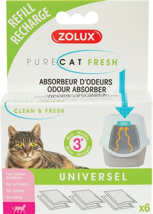 Product image of:ZOLUX CLEAN & FRESH UNIVERSEEL FILTER KATTENBAK