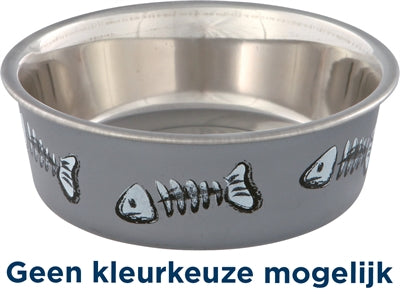 Product image of:TRIXIE VOERBAK / WATERBAK VISGRAAT RVS / KUNSTSTOF / RUBBER ASSORTI