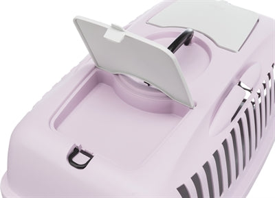 Product image of:TRIXIE VERVOERSBOX CAPRI 2 LICHTGRIJS / LILA