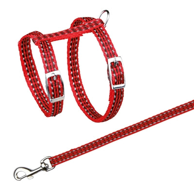 Product image of:TRIXIE KATTENTUIG MET RIEM METALEN GESPEN REFLECTEREND ASSORTI