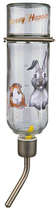 Product image of:TRIXIE DRINKFLES HONEY&HOPPER GLAS MET SPANVEER / DRAADBEUGEL