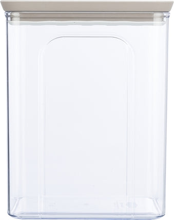 Product image of:TRIXIE VOORRAADPOT KUNSTSTOF TRANSPARANT / WIT