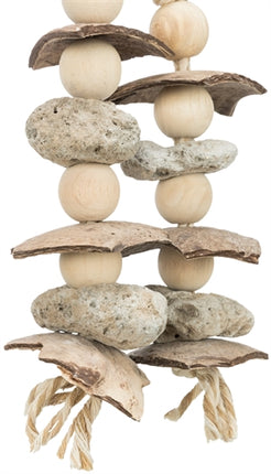 Product image of:TRIXIE NATUURSPEELGOED KOKOSNOOT/SCHELPEN