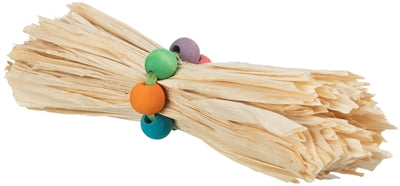 Product image of:TRIXIE SPEELGOED VOOR KNAAGDIER & KONIJN MET MAISBLAD EN HOUTEN KRALEN