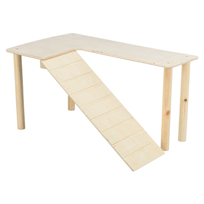 Product image of:TRIXIE PLATFORM MET HELLING VOOR MUIZEN / HAMSTERS ONBEHANDELD HOUT