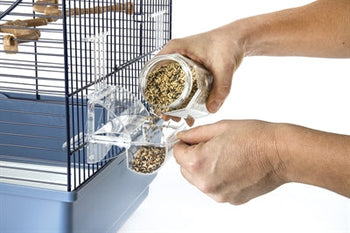 (vogels) Voer- en Drinkbakken