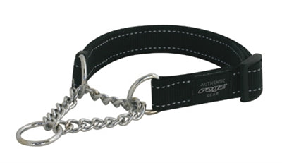 Product image of:ROGZ FOR DOGS LUMBERJACK HALFSLIP HALSBAND ZWART