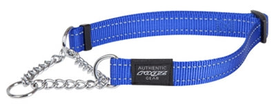Product image of:ROGZ FOR DOGS FANBELT HALFSLIP HALSBAND BLAUW