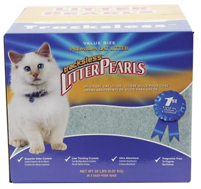Product image of:CRYSTAL CLEAR LITTER PEARLS TRACKLESS KATTENBAKVULLING