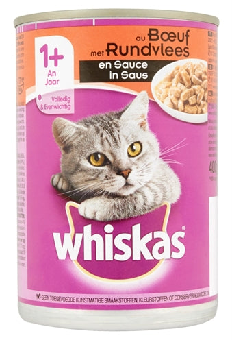 Product image of:WHISKAS BLIK ADULT RUND IN SAUS