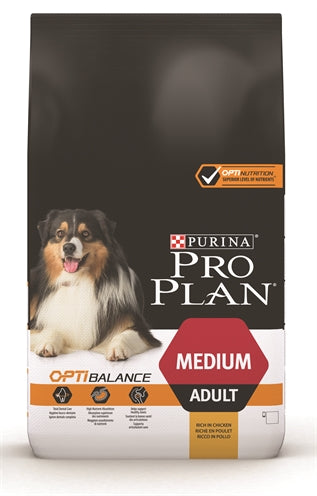 Product image of:PRO PLAN DOG ADULT MEDIUM KIP / RIJST