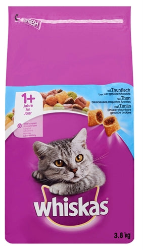 Product image of:WHISKAS DROOG ADULT TONIJN