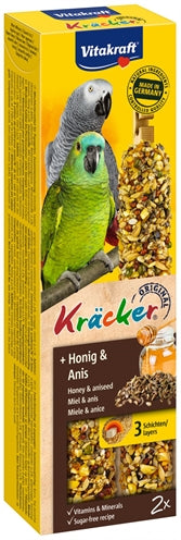 Product image of:VITAKRAFT PAPEGAAI KRACKER HONING