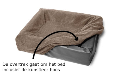 Product image of:BIA BED FLEECE HOES HONDENMAND TAUPE