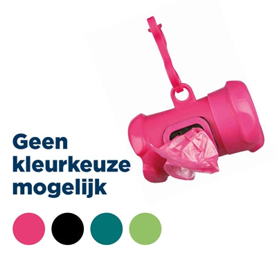 Product image of:TRIXIE POEPZAKHOUDER BOTVORM MET POEPZAKJES ASSORTI