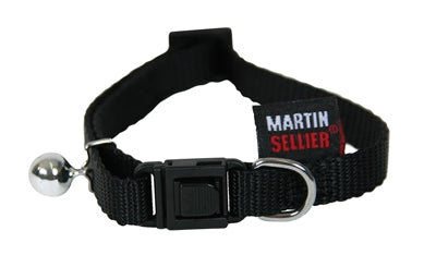 Product image of:KATTENHALSBAND NYLON UNI ZWART