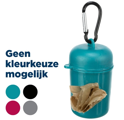 Product image of:TRIXIE POEPZAKDISPENSER MET 2X20 ZAKJES ASSORTI