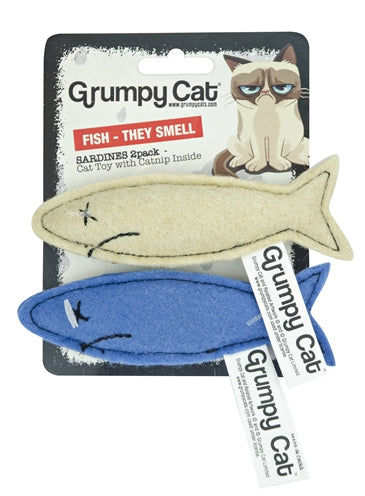 Product image of:GRUMPY CAT SARDINES MET CATNIP