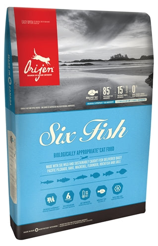 Product image of:ORIJEN WHOLE PREY 6 FISH CAT