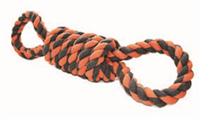 Product image of:HAPPY PET NUTS FOR KNOTS EXTREME SPOEL 8 VORM TUGGER GRIJS / ORANJE