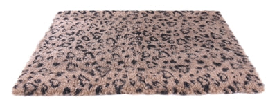 Product image of:VETBED PRINT LUIPAARDPRINT BEIGE / ZWART GERECYCLED