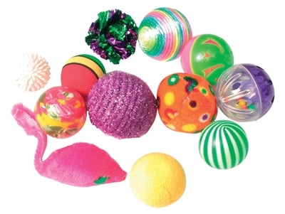 Product image of:ZOLUX KATTENSPEELGOED FANCY GEKLEURDE BALLEN ASSORTI