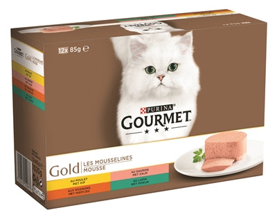 Product image of:GOURMET GOLD 12-PACK FIJNE MOUSSE