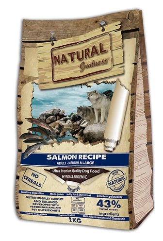 Product image of:NATURAL GREATNESS SALMON SENSITIVE MEDIUM