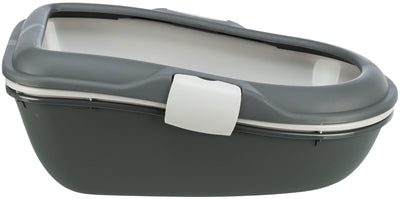 Product image of:TRIXIE BERTO KATTENBAK OPEN MET SCHEIDINGSSYTEEM GRIJS/PASTELBLAUW/GRANIET