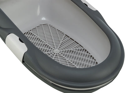 Product image of:TRIXIE BERTO KATTENBAK OPEN MET SCHEIDINGSSYTEEM GRIJS/PASTELBLAUW/GRANIET