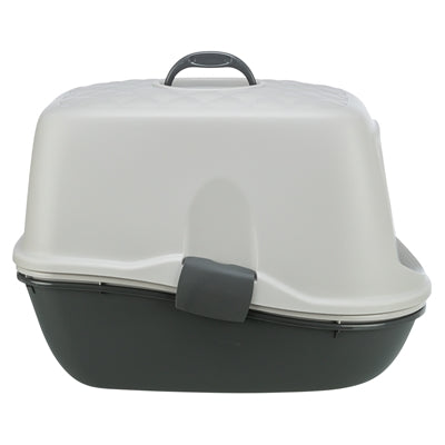 Product image of:TRIXIE BERTO KATTENBAK OVERDEKT MET ZEEF SCHEIDINGSSYSTEEM GRIJS