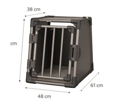 Product image of:TRIXIE VERVOERSBOX ALUMINIUM GRAFIET
