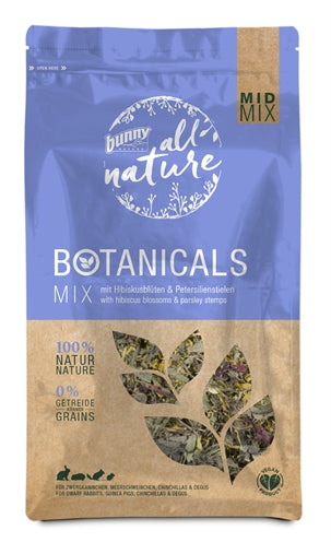 Product image of:BUNNY NATURE BOTANICALS MIDI MIX HIBISCUSBLOESEM / PETERSELIE STELEN