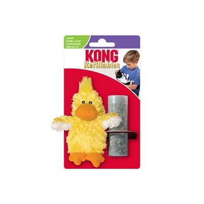 Product image of:KONG KAT PLUCHE EEND GEEL CATNIP