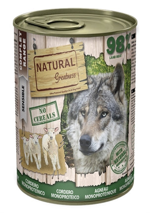 Product image of:NATURAL GREATNESS MONOPROTEIN LAMB RECIPE