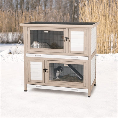 Product image of:TRIXIE NATURA KONIJNENHOK MET ISOLATIE GRIJS
