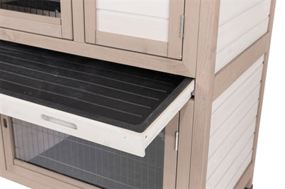 Product image of:TRIXIE NATURA KONIJNENHOK MET ISOLATIE GRIJS