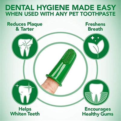 Product image of:VETS BEST VINGER TANDENBORSTELS