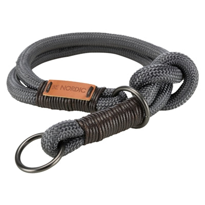 Product image of:TRIXIE HALSBAND HOND BE NORDIC SLIP HALSBAND DONKERGRIJS / BRUIN