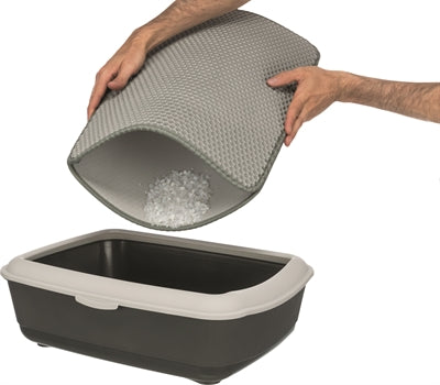 Product image of:TRIXIE KATTENBAK UITLOOPMAT EVA GRIJS