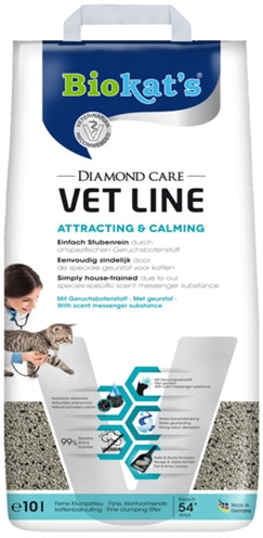 Product image of:BIOKAT'S KATTENBAKVULLING DIAMOND CARE VET LINE ATTRACTING & CALMING