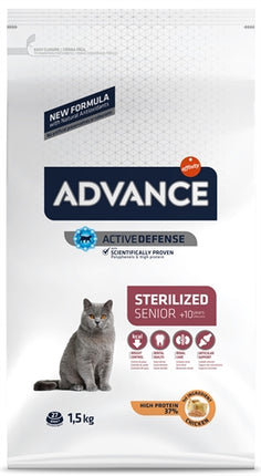 Product image of:ADVANCE CAT STERILIZED SENSITIVE SENIOR 10+