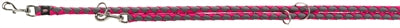 Product image of:TRIXIE HONDENRIEM CAVO VERSTELBAAR FUCHSIA / GRIJS
