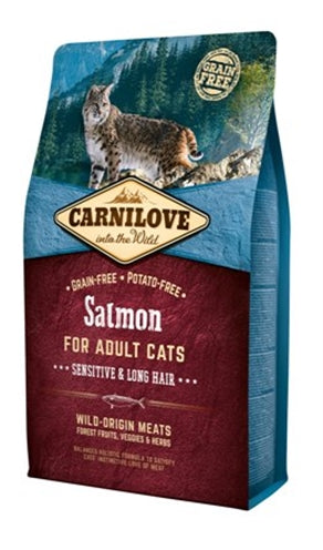 Product image of:CARNILOVE SALMON SENSITIVE / LONG HAIR