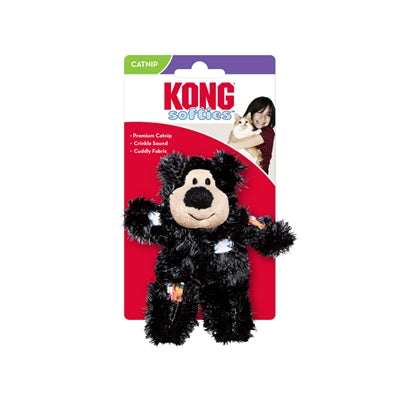 Product image of:KONG CAT SOFTIES PATCHWORK BEAR ASSORTI