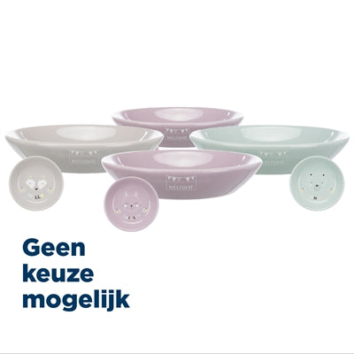 Product image of:TRIXIE JUNIOR VOERBAK KERAMIEK LAAG ASSORTI
