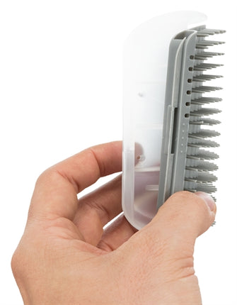 Product image of:TRIXIE MASSAGEBORSTEL MUUR HOEK GRIJS